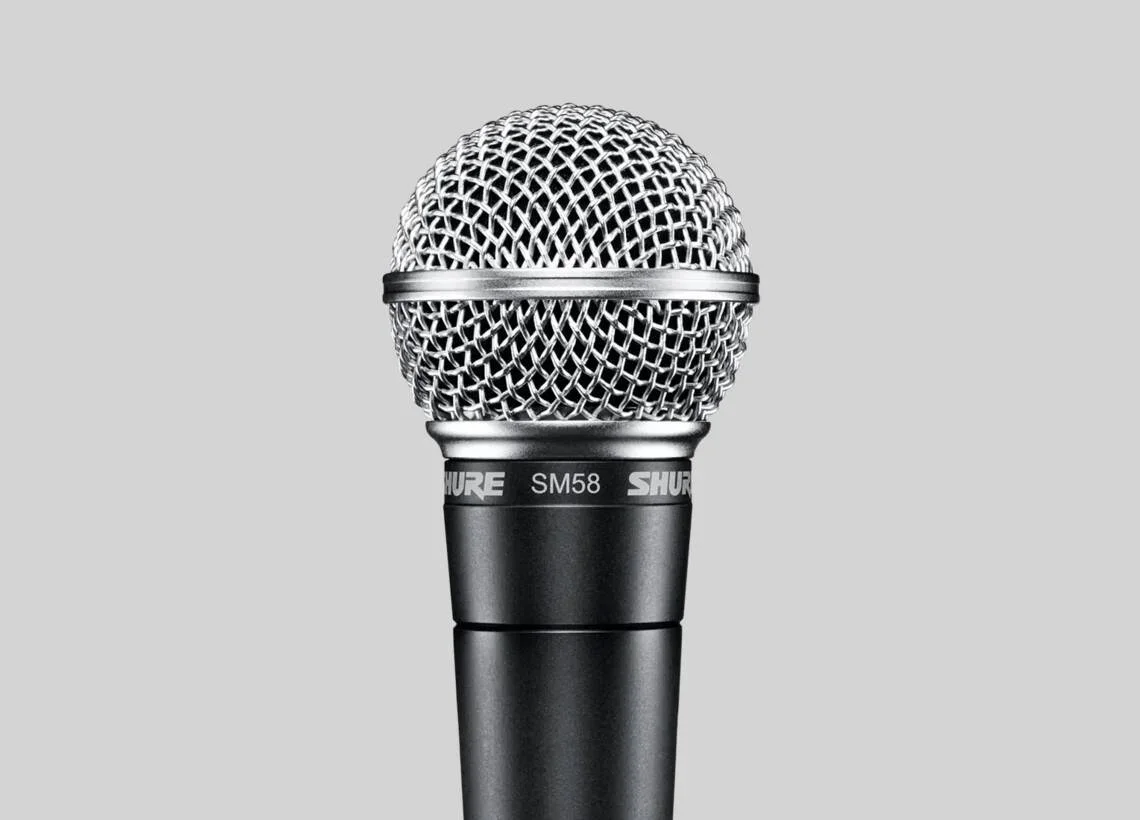 Wired Vocal Mic (Shure SM58)