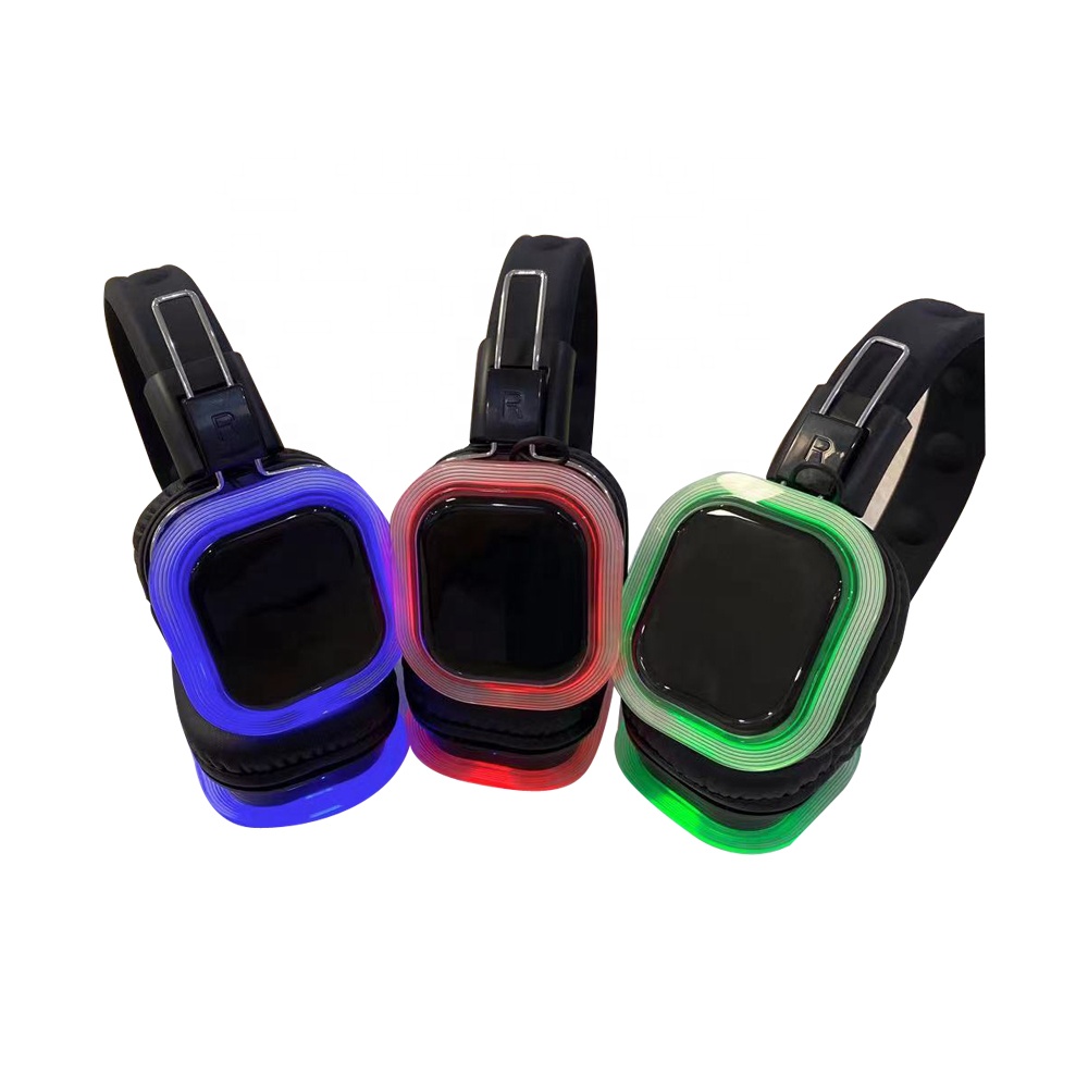 F39 LED Silent Disco Headphones